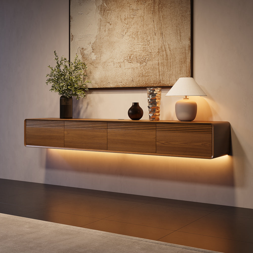 Float Mid-Century Floating TV Console