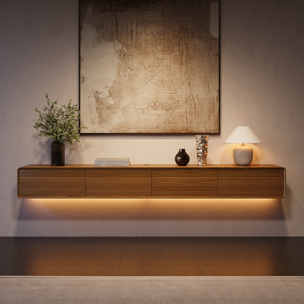 Float Mid-Century Floating TV Console