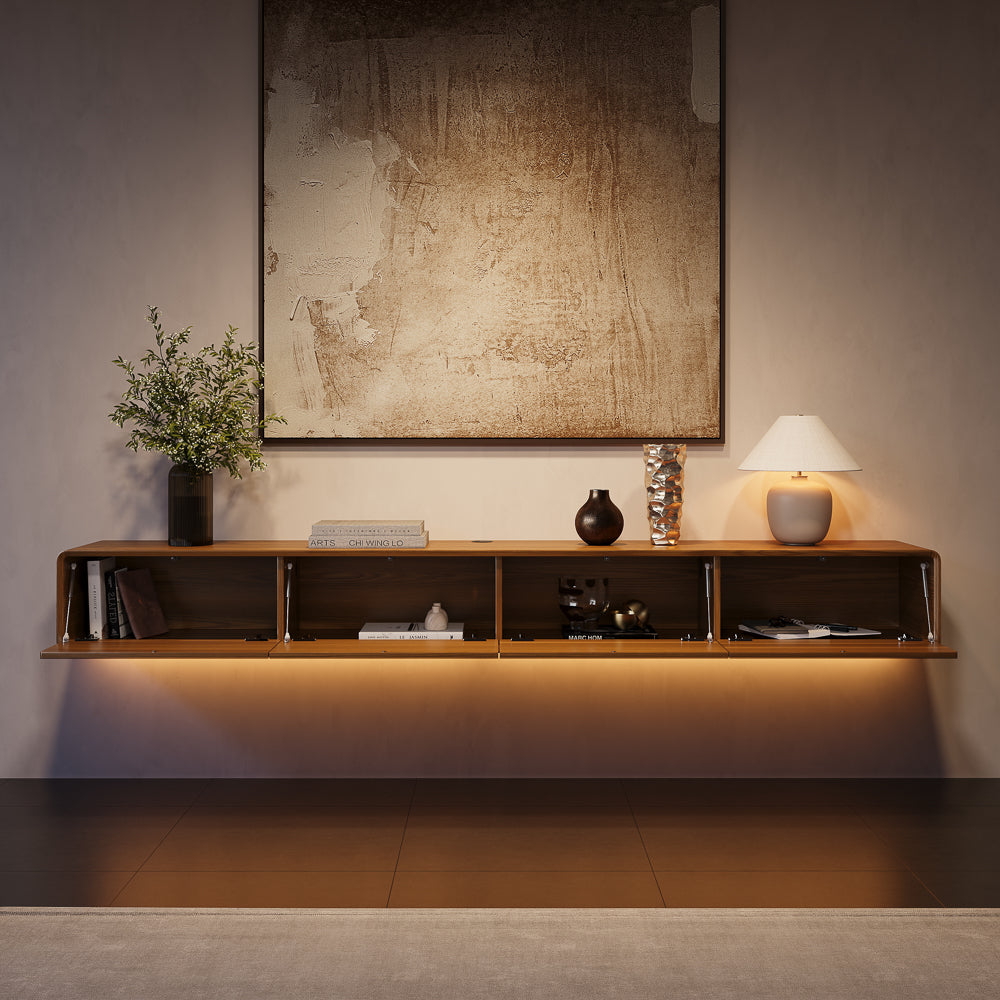 Float Mid-Century Floating TV Console
