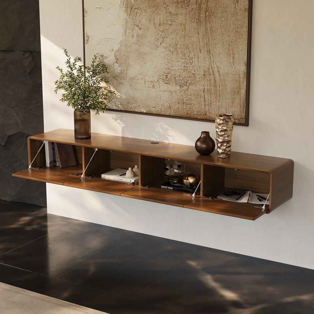 Float Mid-Century Floating TV Console