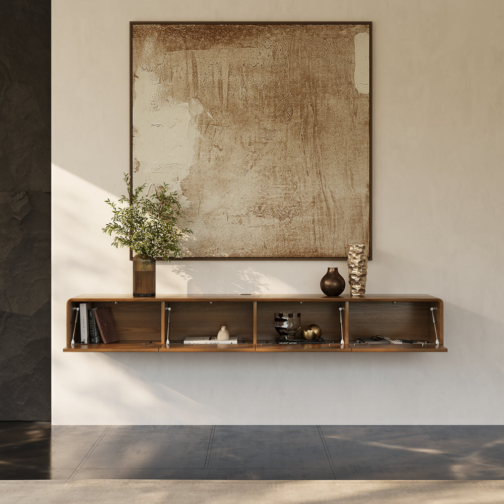 Float Mid-Century Floating TV Console