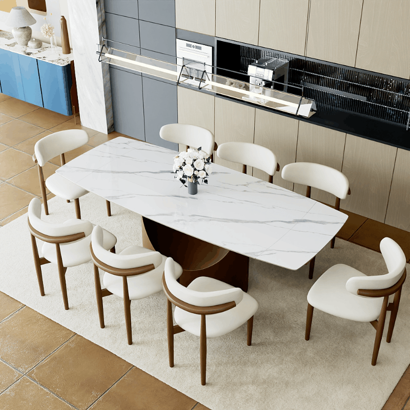 Aurelio Rectangular Sintered Stone Dining Table