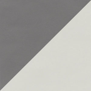 Gray & Light Gray PU Leather