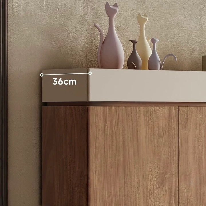 SLATO Modern Solid Wood Shoe Cabinet
