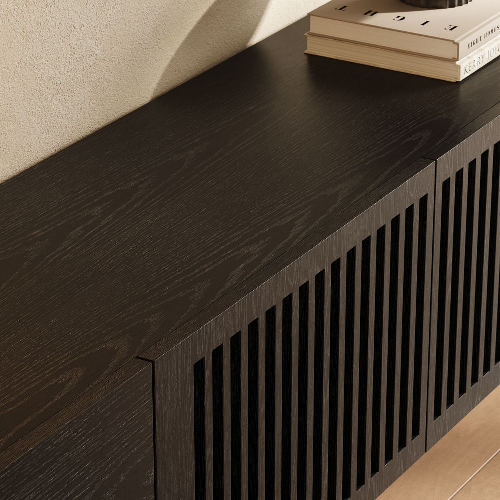 Kaelo Modern Wood TV Console