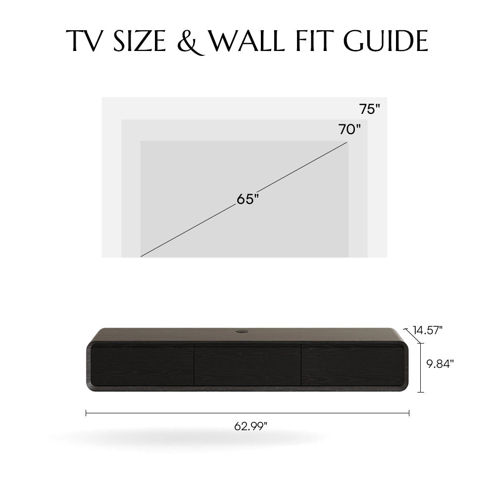 Merrin Minimalist Floating TV Stand
