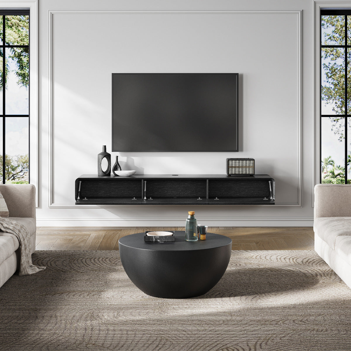 Merrin Minimalist Floating TV Stand