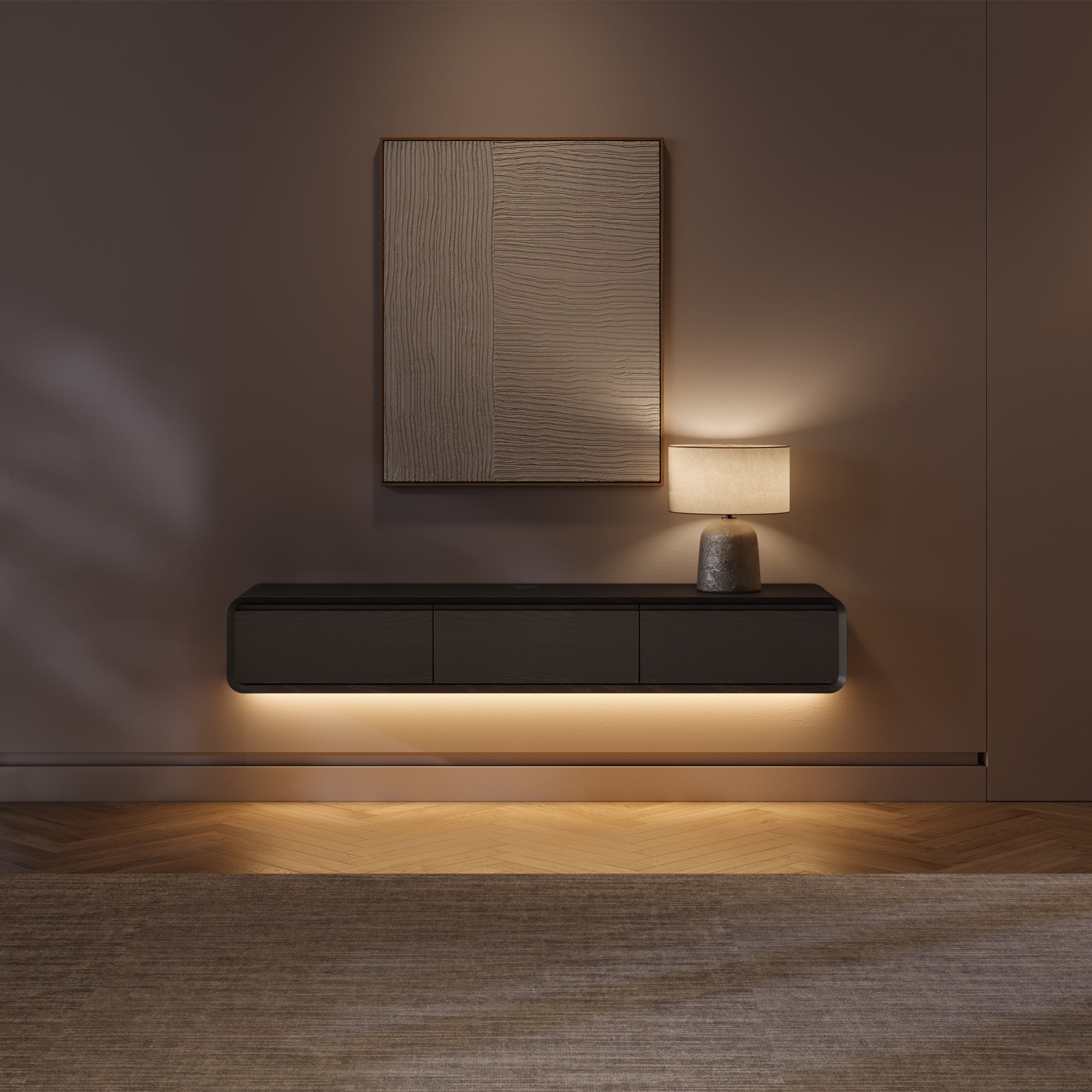 Merrin Minimalist Floating TV Stand