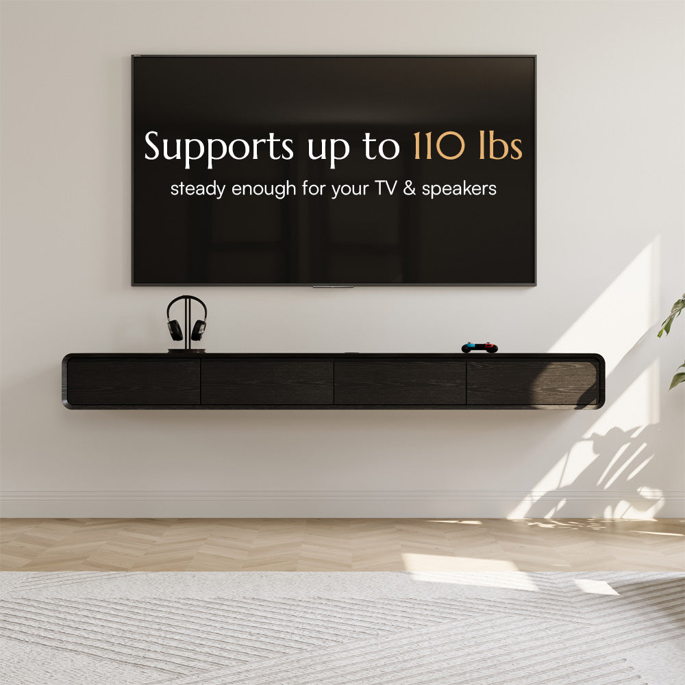 Merrin Minimalist Floating TV Stand