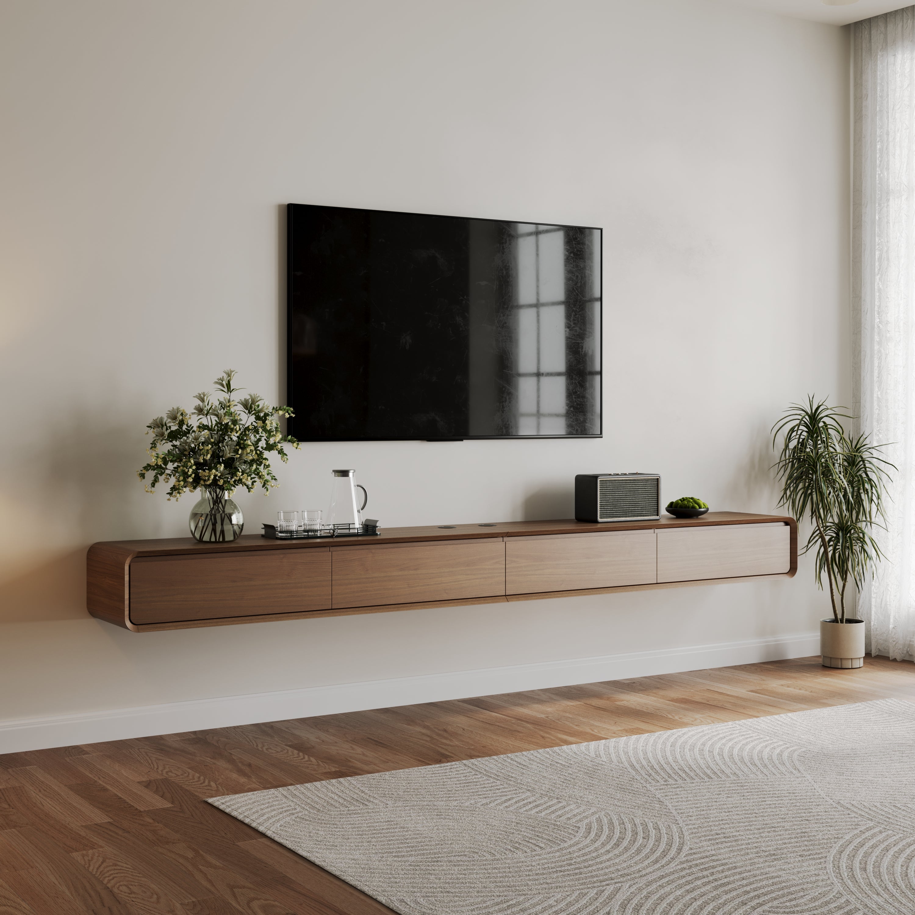 Merrin Minimalist Floating TV Stand
