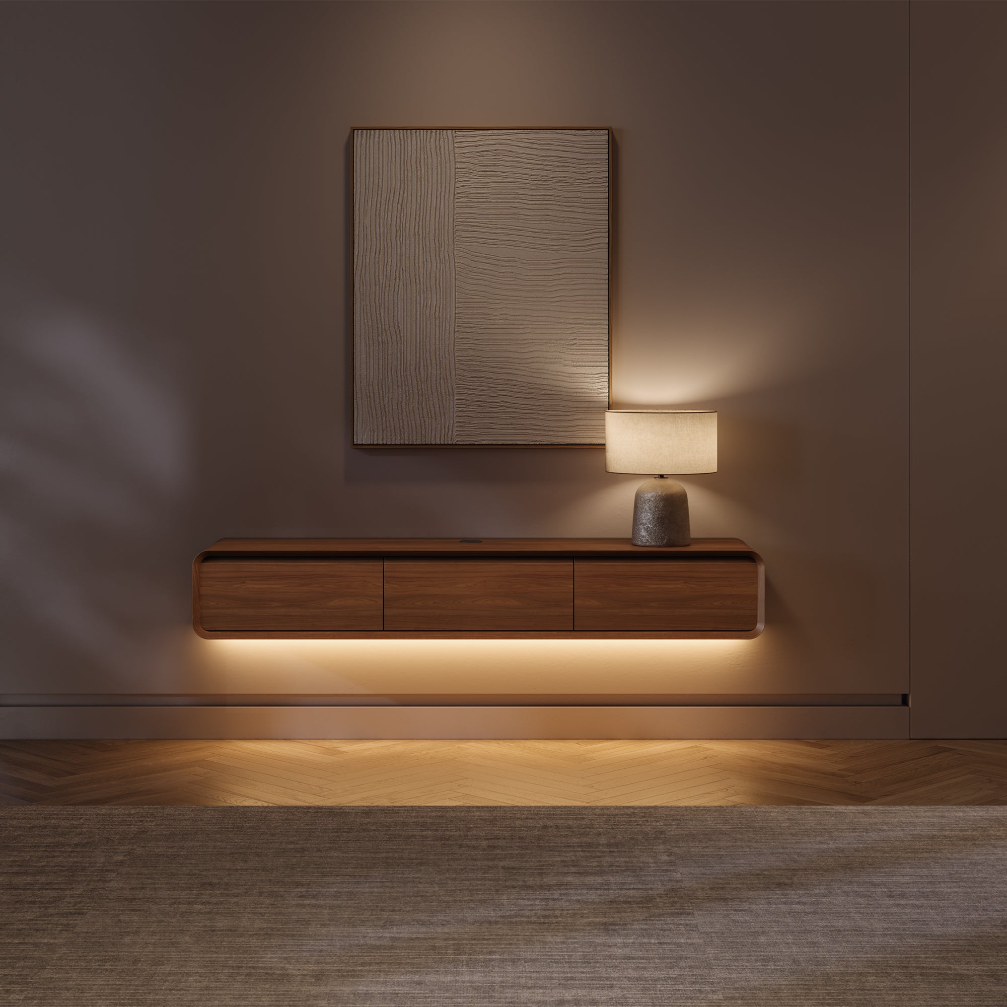 Merrin Minimalist Floating TV Stand