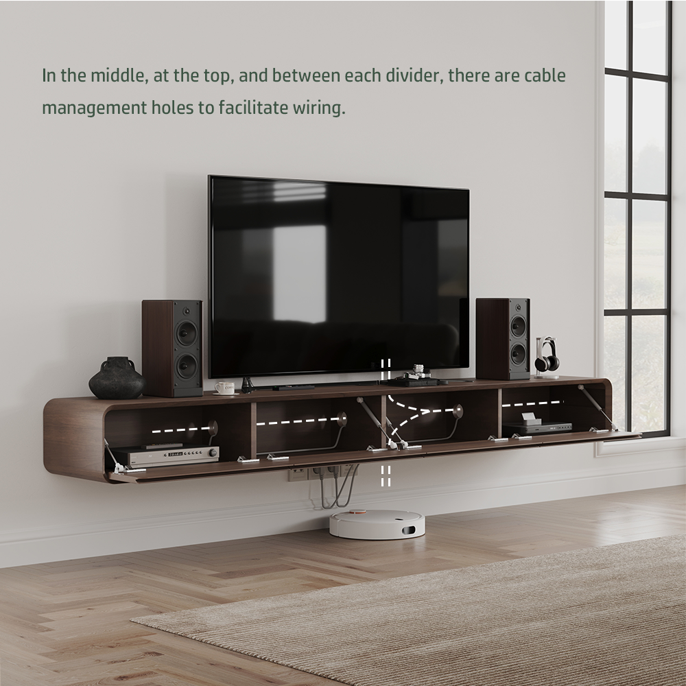 Merrin Minimalist Floating TV Stand