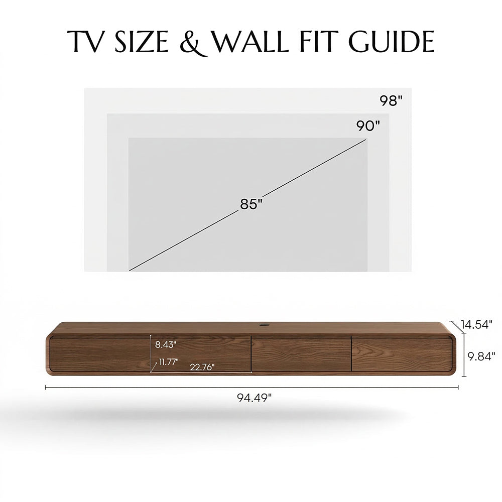 Merrin Minimalist Floating TV Stand