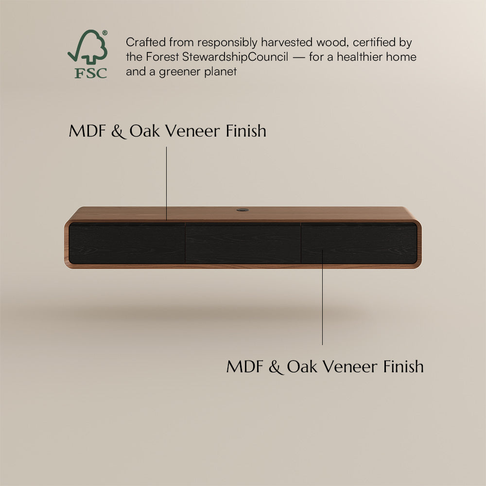 Merrin Minimalist Floating TV Stand