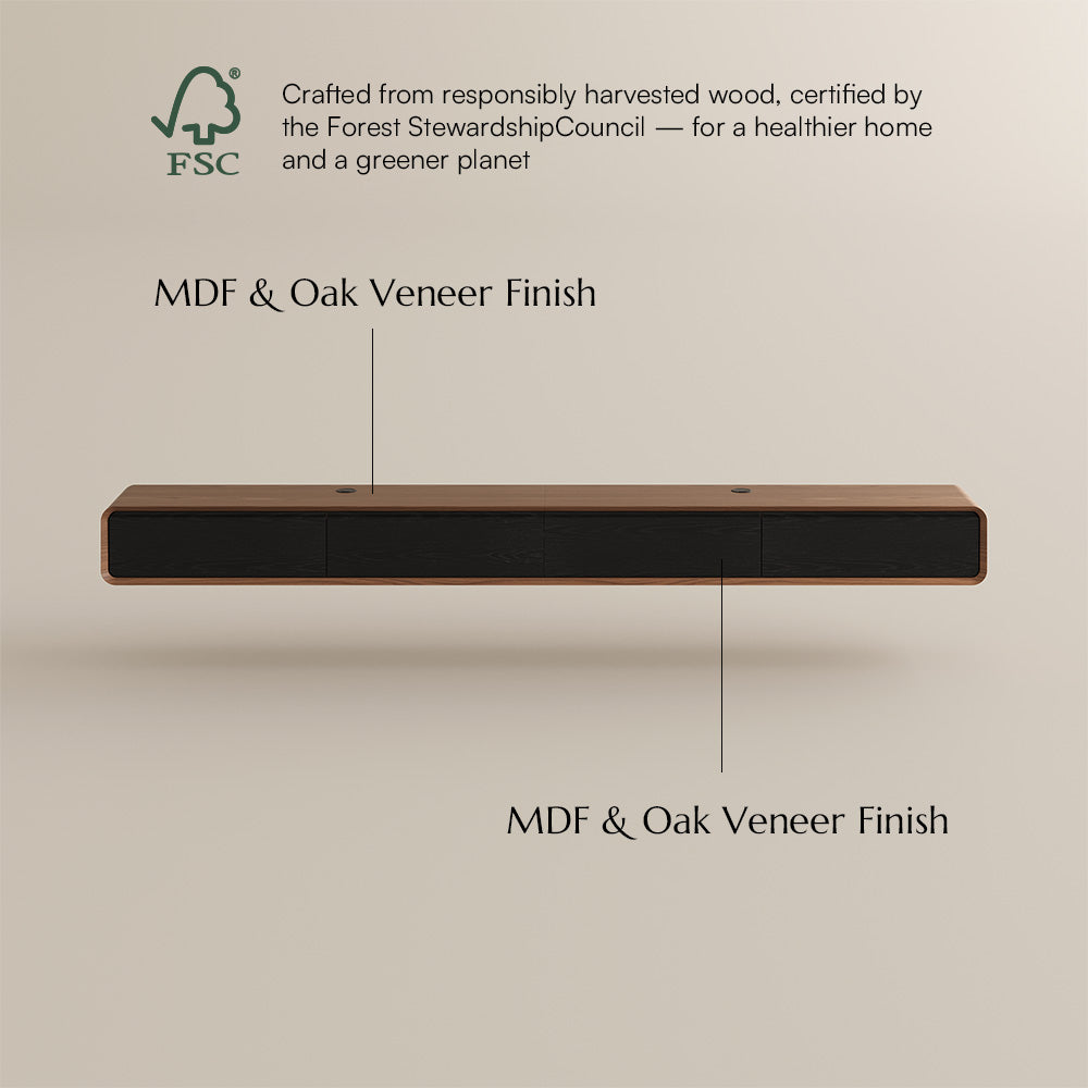 Merrin Minimalist Floating TV Stand