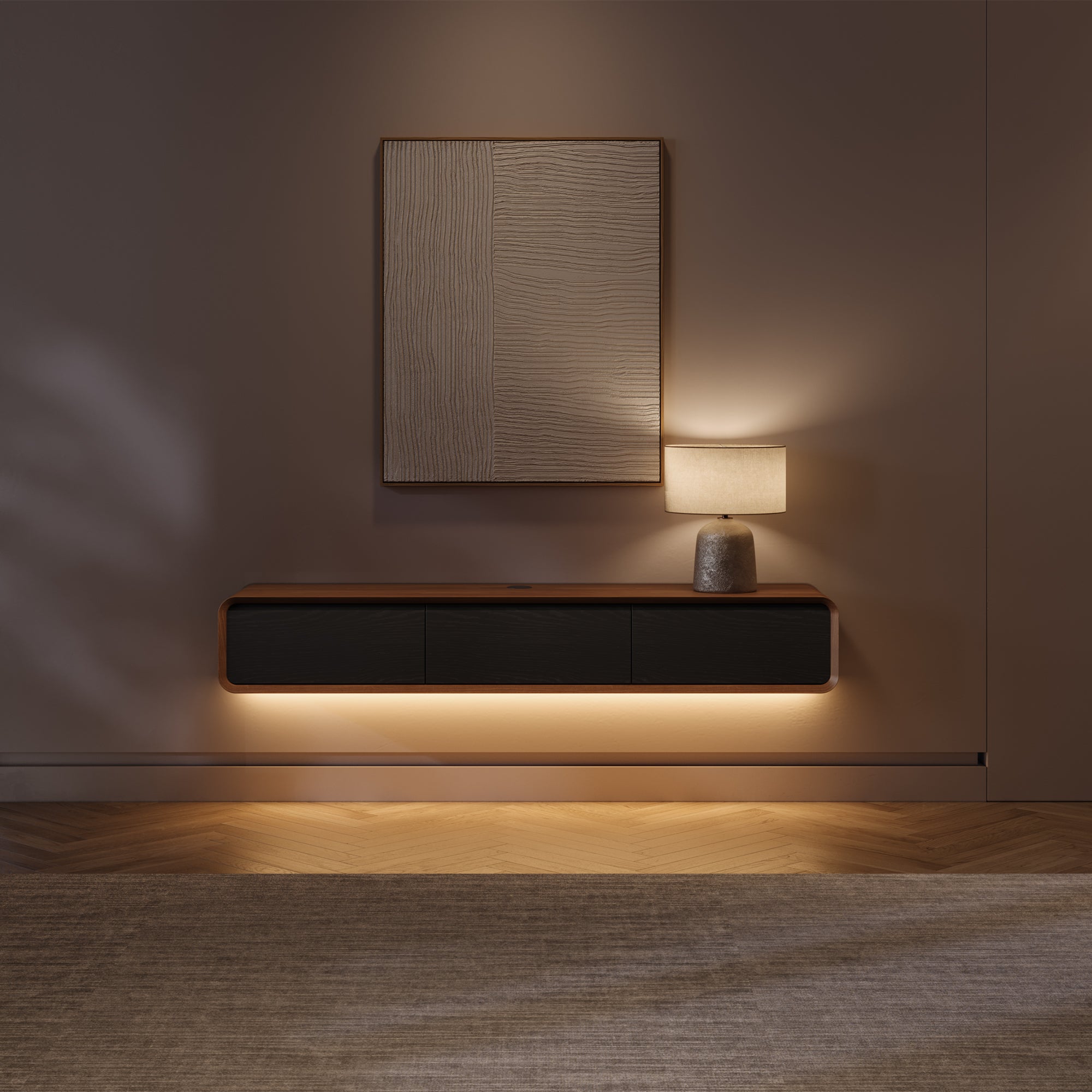 Merrin Minimalist Floating TV Stand