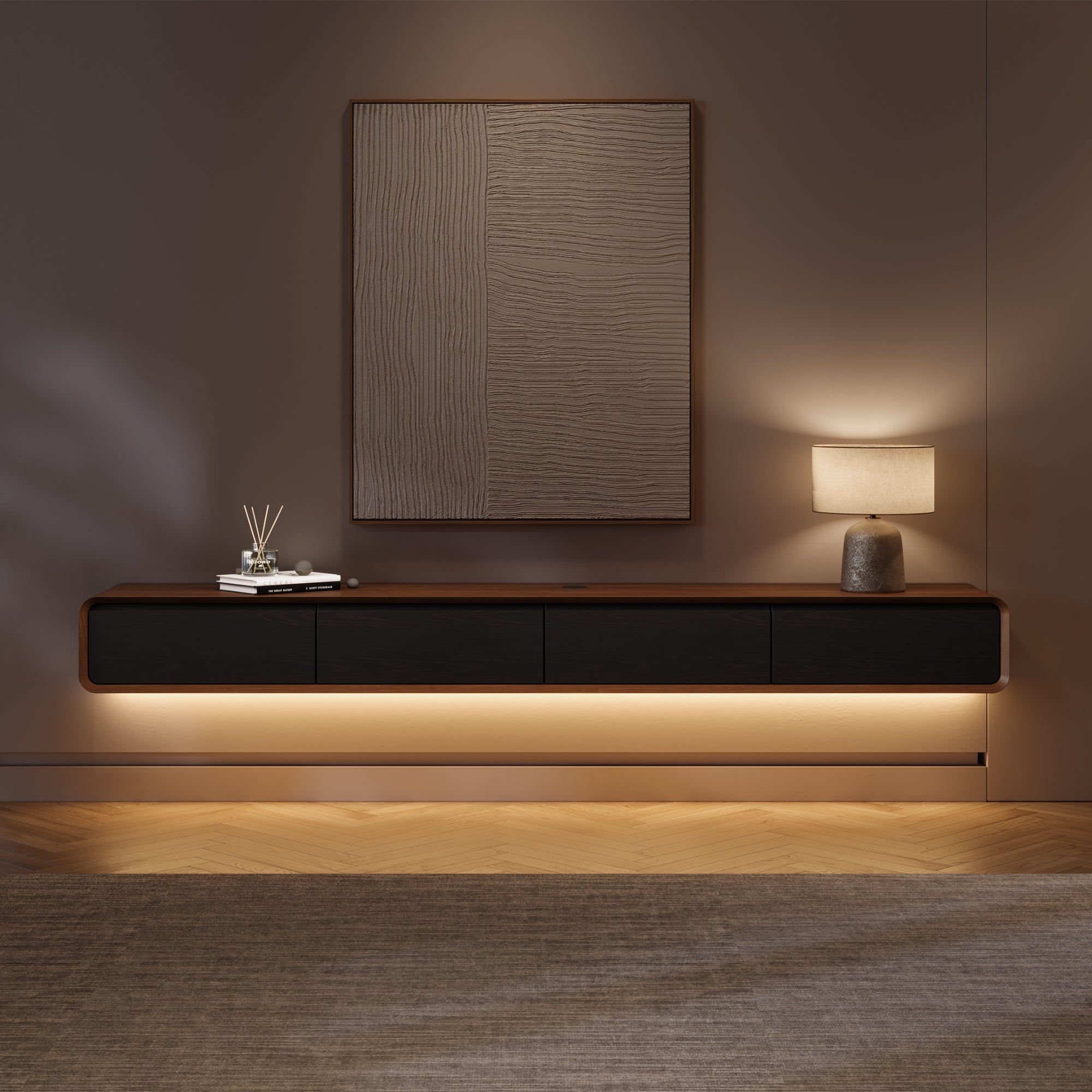 Merrin Minimalist Floating TV Stand