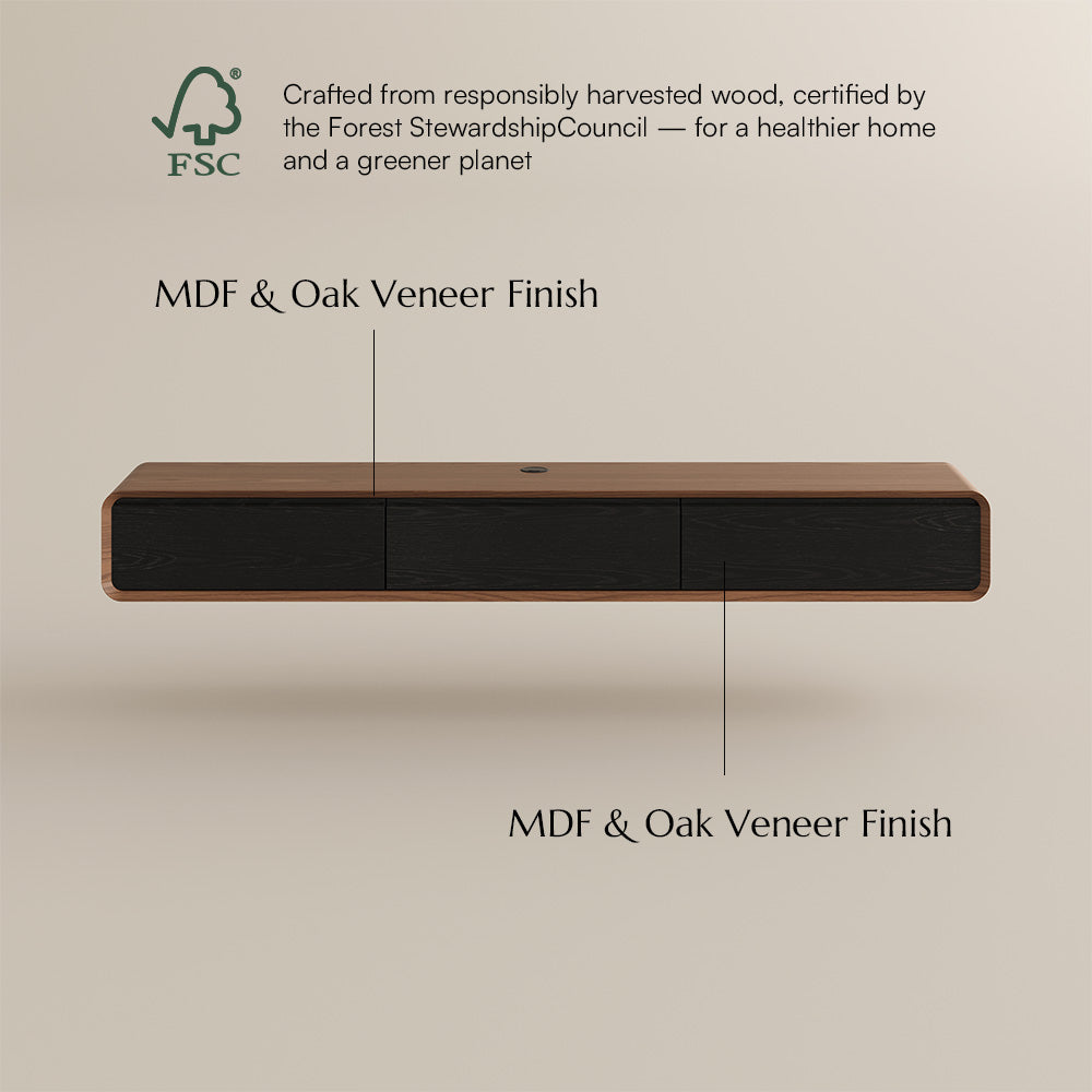 Merrin Minimalist Floating TV Stand