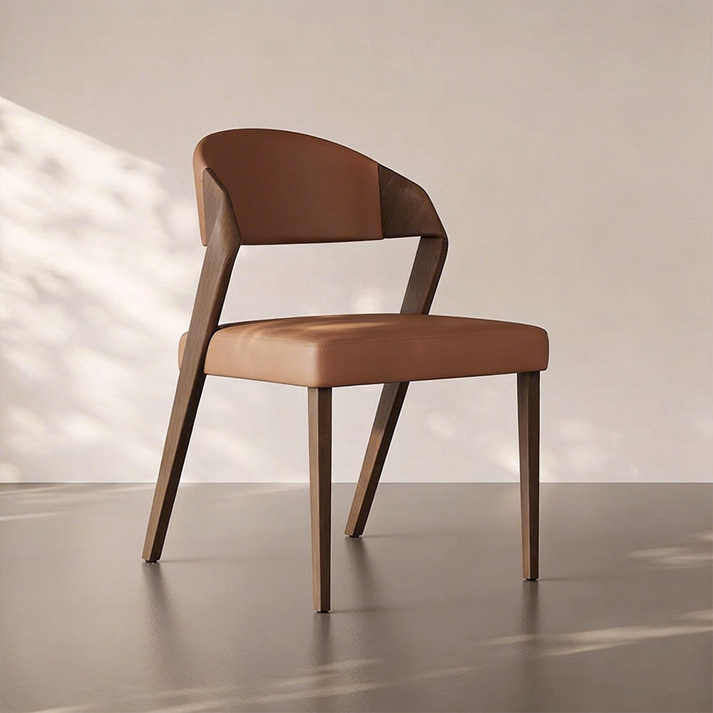 Corvin Minimalist Wood Chair (Set of 2)