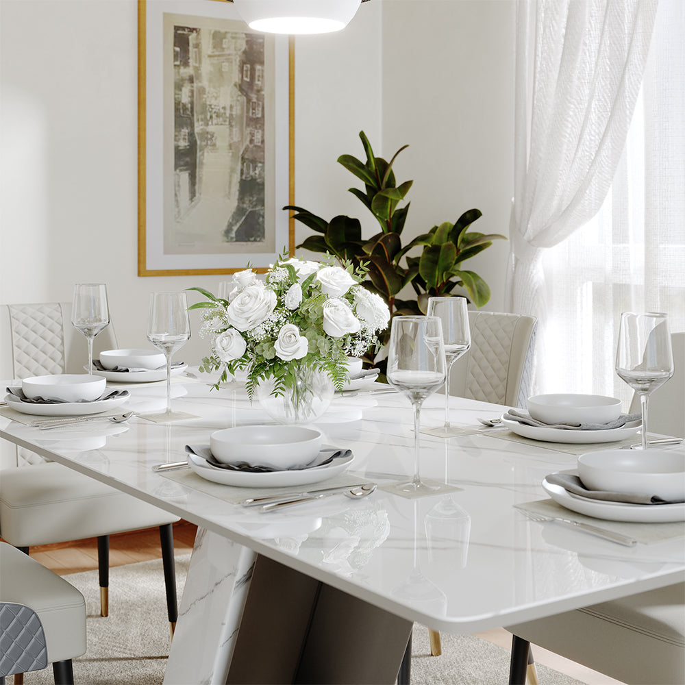 Regalia Sintered Stone Dining Table