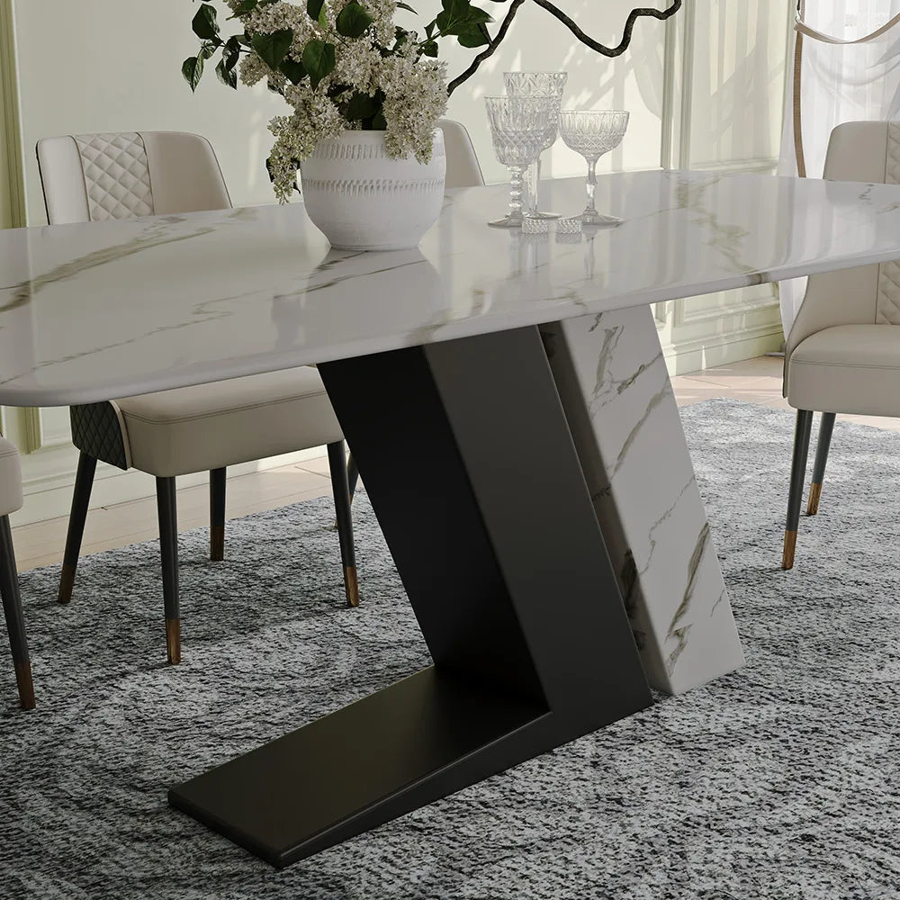 Regalia Sintered Stone Dining Table