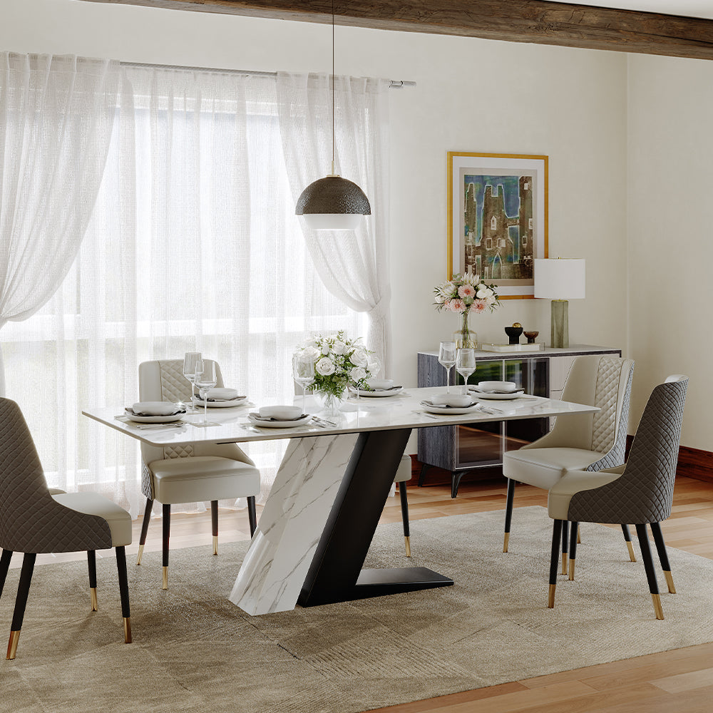 Regalia Sintered Stone Dining Table