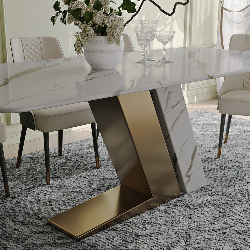 Regalia Sintered Stone Dining Table