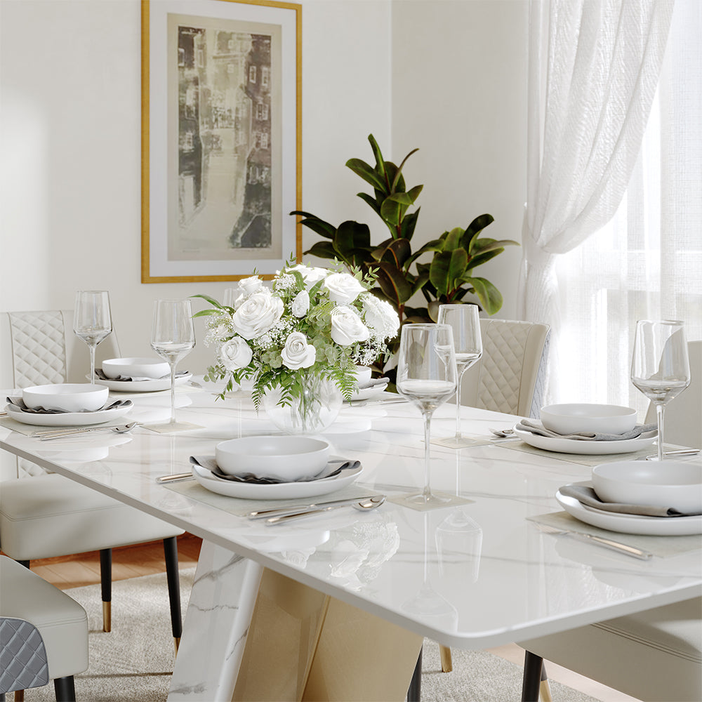 Regalia Sintered Stone Dining Table