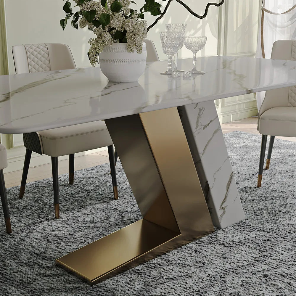 Regalia Sintered Stone Dining Table
