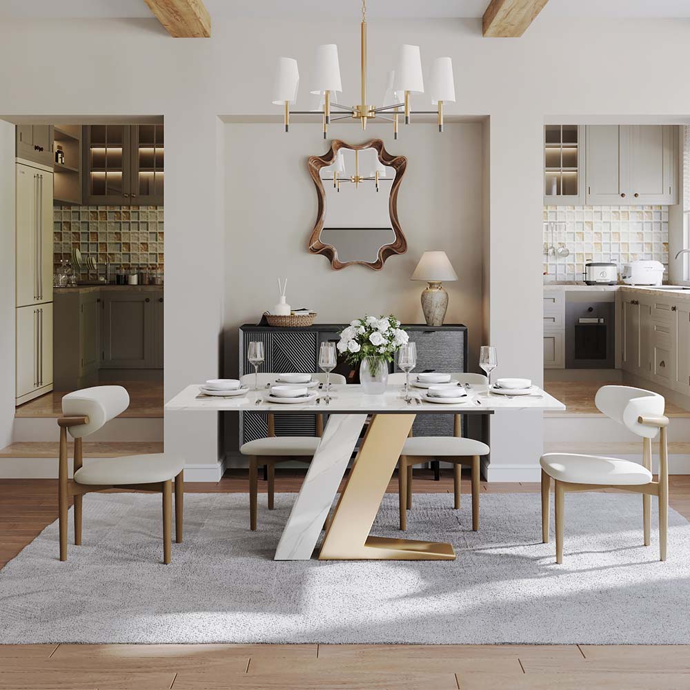 Regalia Sintered Stone Dining Table