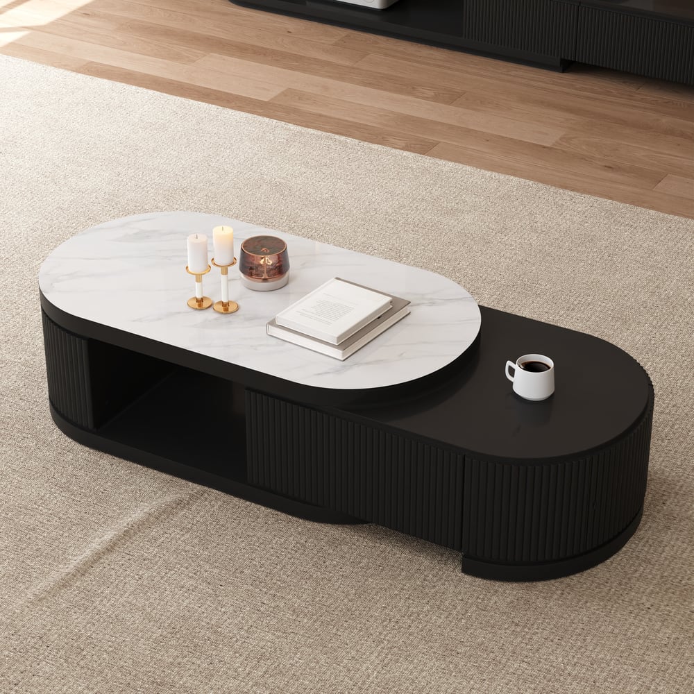 Nova Stone-Top Modular TV Console