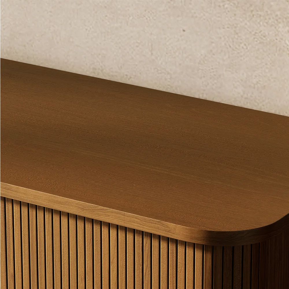 Solara 200 cm Woven Rattan Media Console