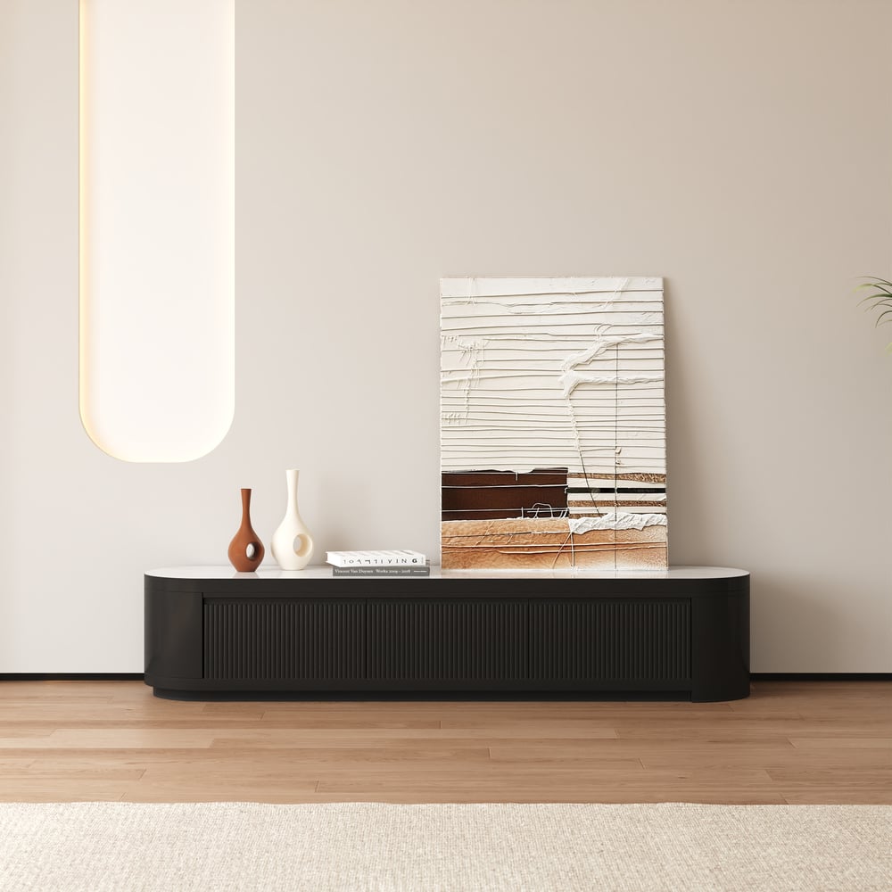 Nova Stone-Top Modular TV Console