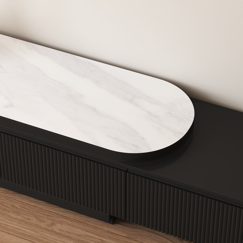 Nova Stone-Top Modular TV Console