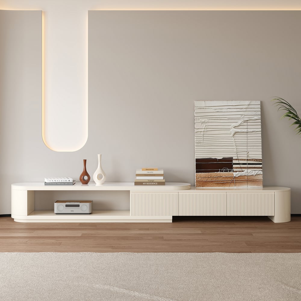 Nova Stone-Top Modular TV Console