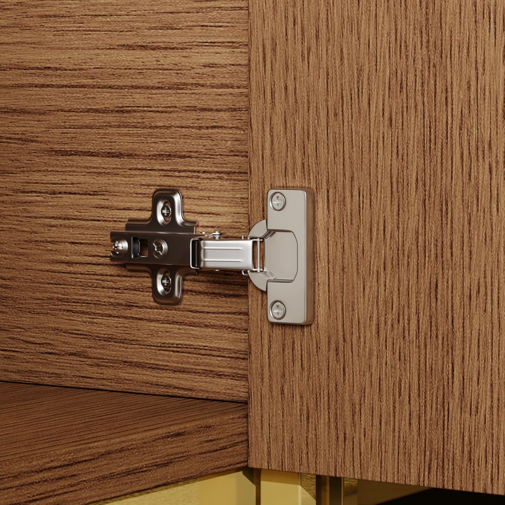 Auro Sintered Stone Fluted TV Console