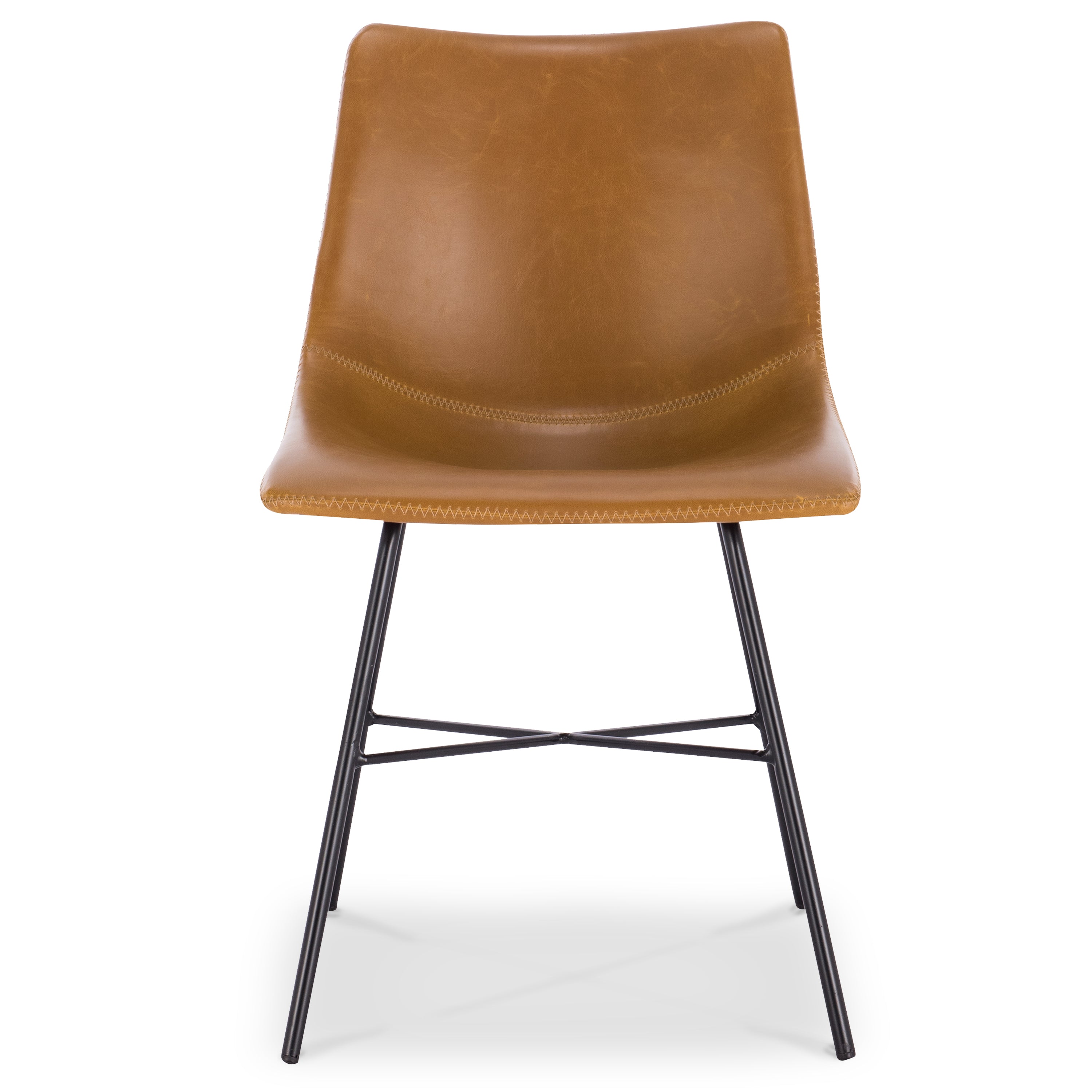 PAXLEY Vegan Leather Dining Chair Set of 2