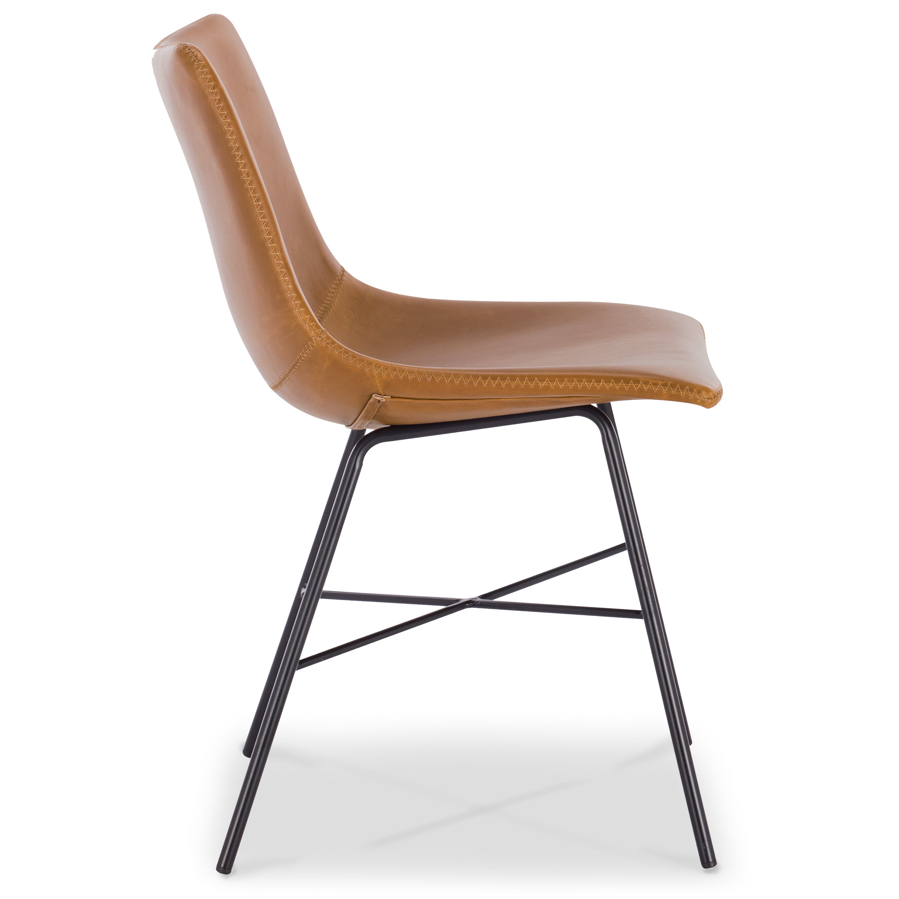 PAXLEY Vegan Leather Dining Chair Set of 2