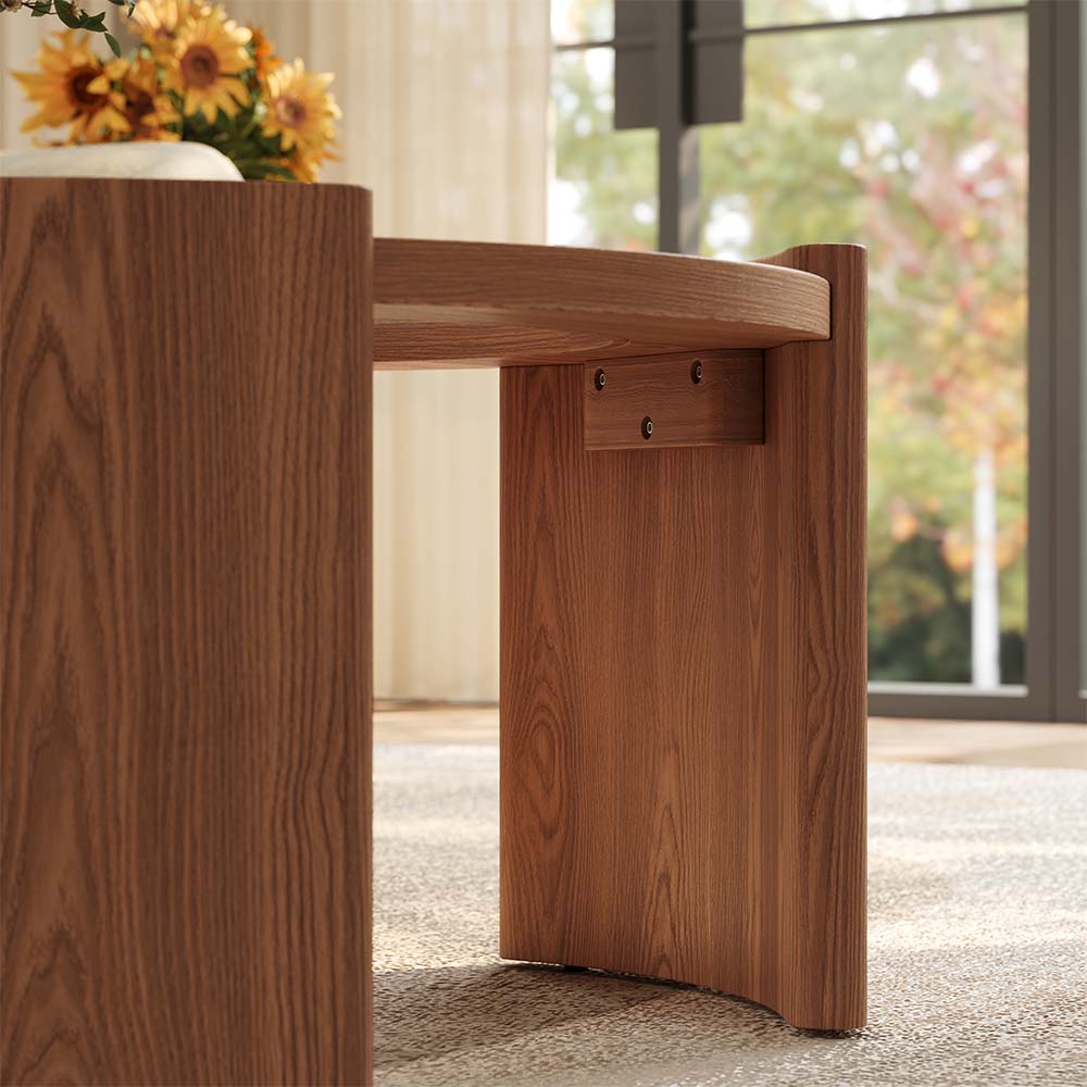 Solara Round Matte Coffee Table