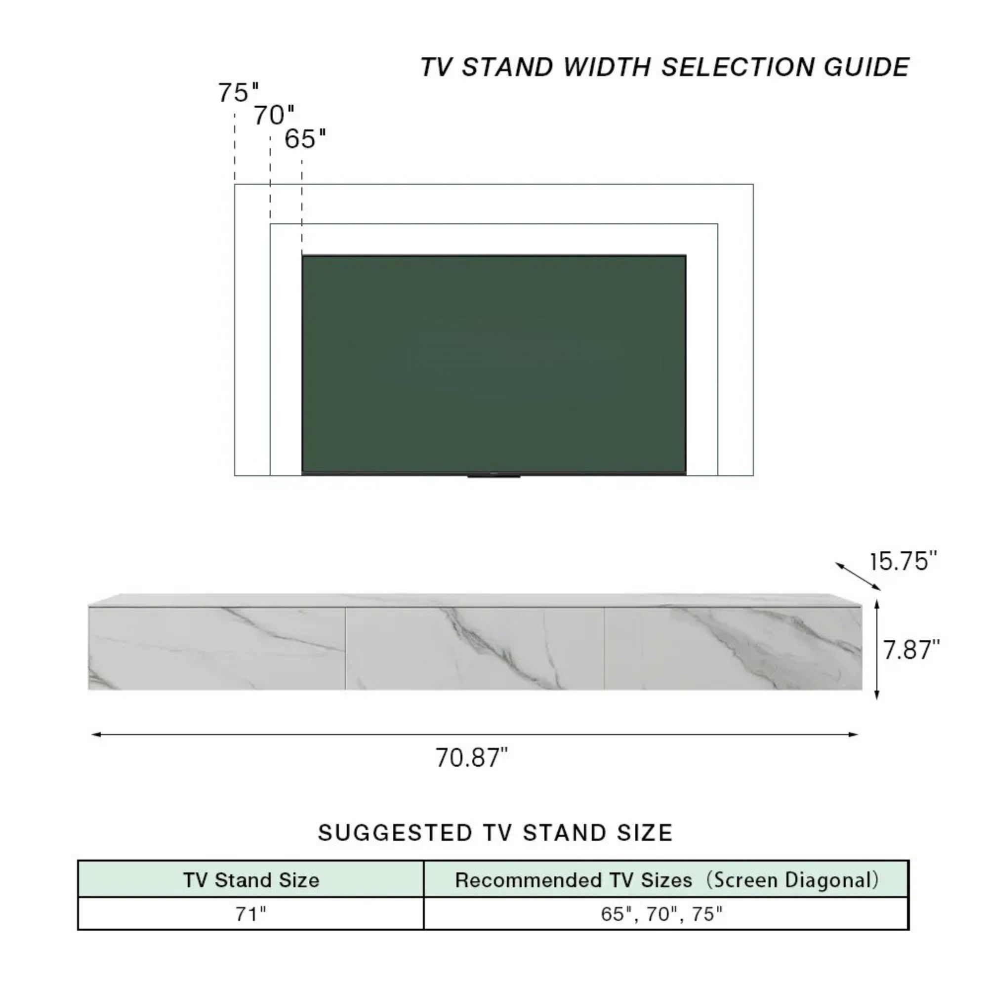White / Floating / 180 x 40 x 20 cm