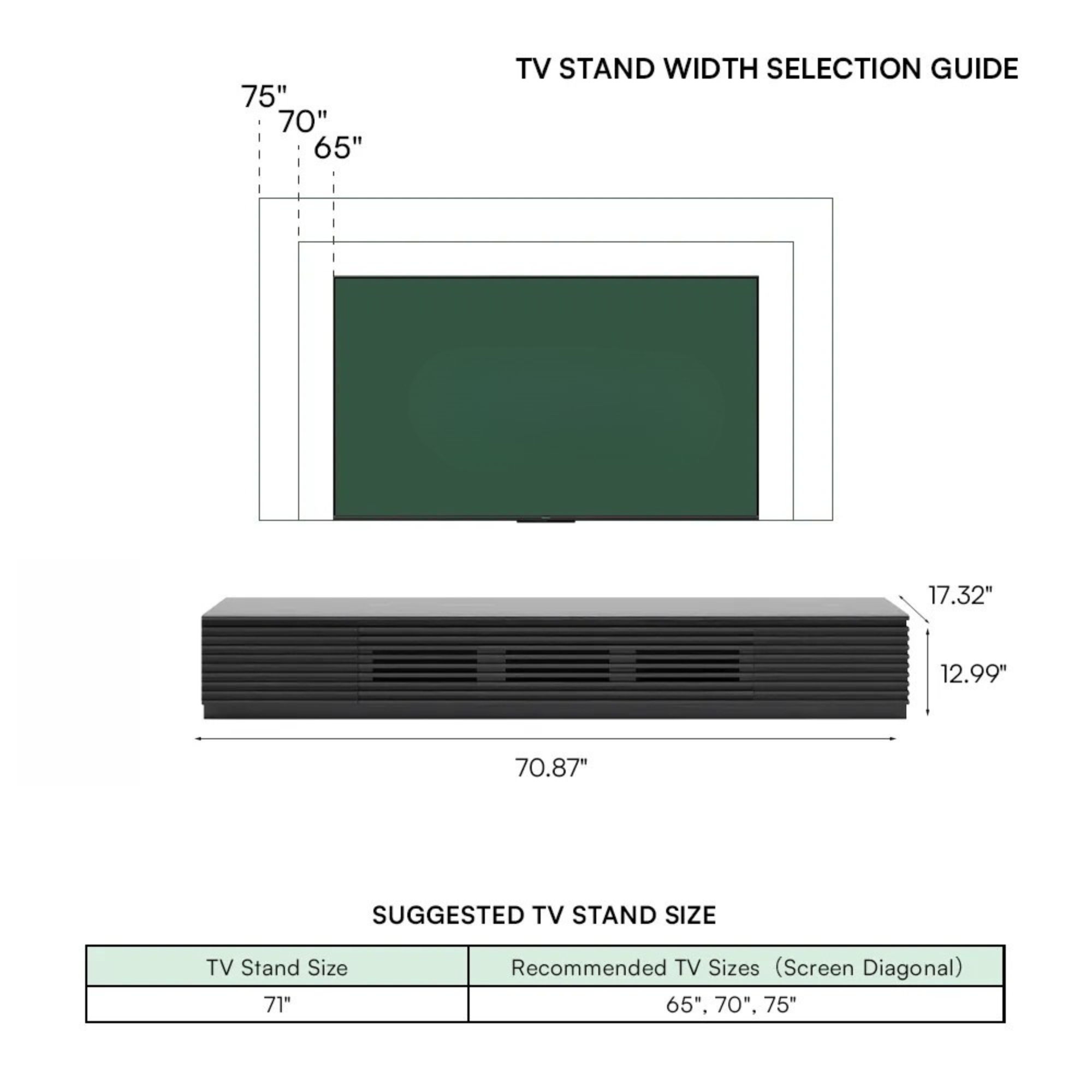 Black / 180 x 44 x 33 cm / Plywood