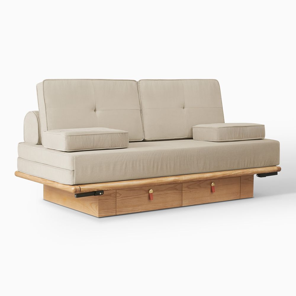 Varin Solid Wood Sofa Bed