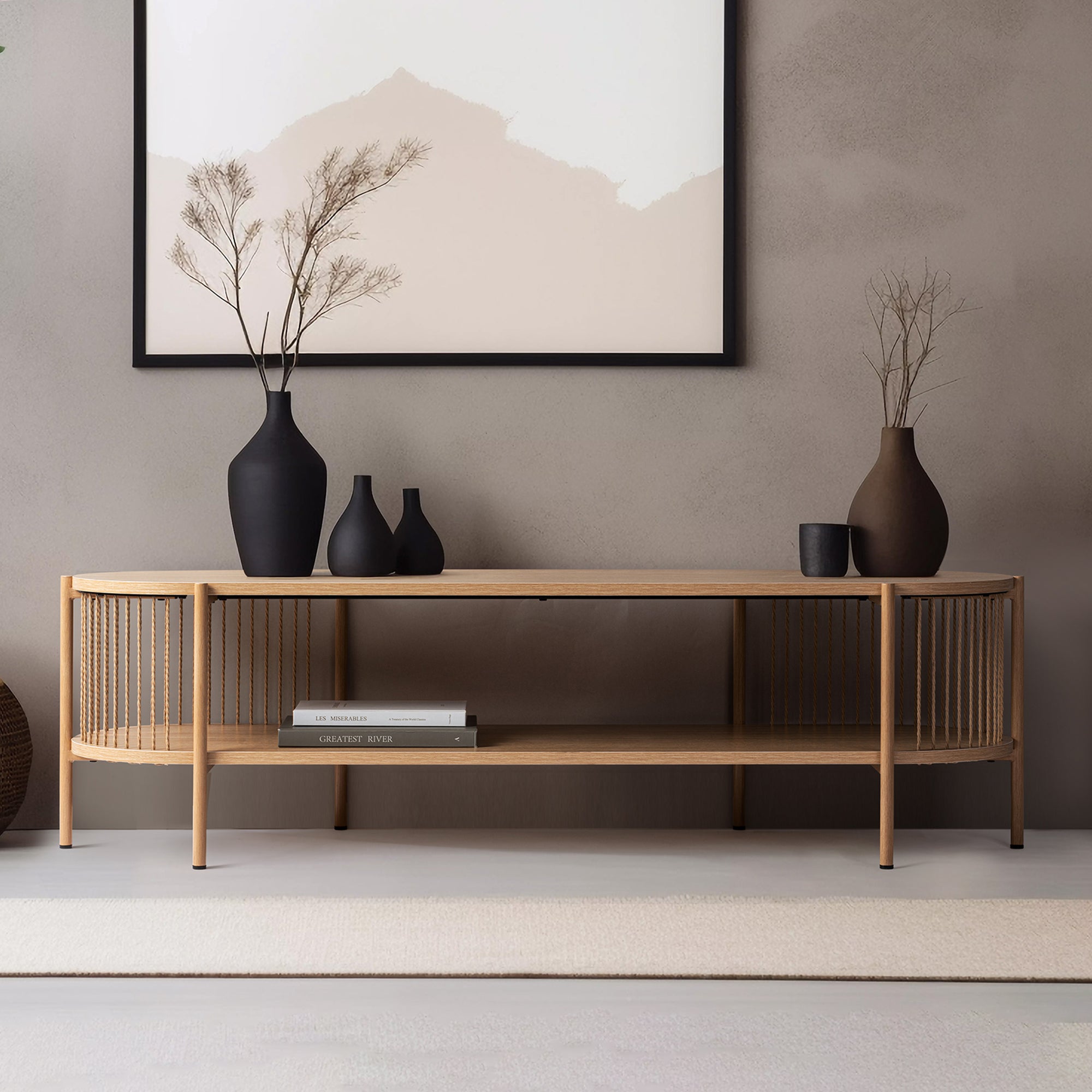 Vero Weave TV Unit, 144 cm
