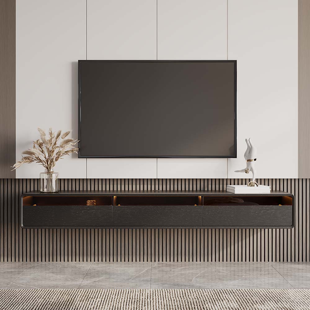 Veylan Floating LED Media Console