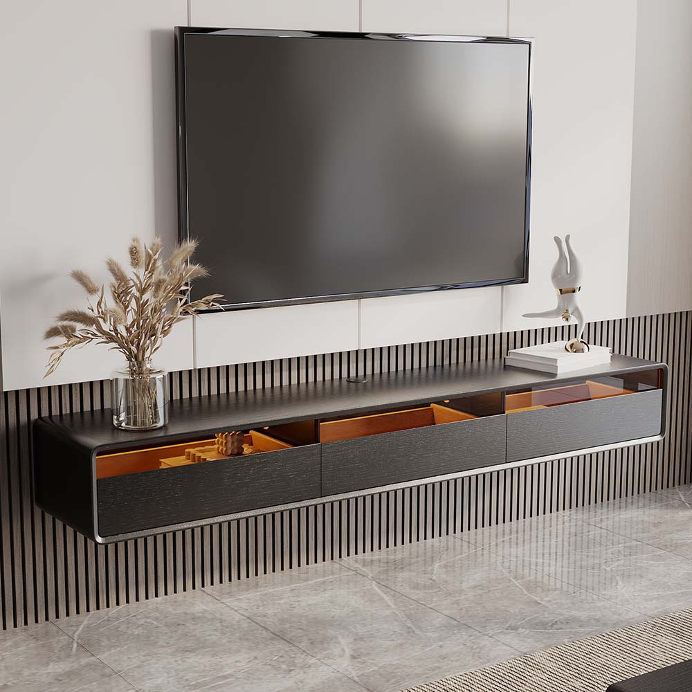 Veylan Floating LED Media Console