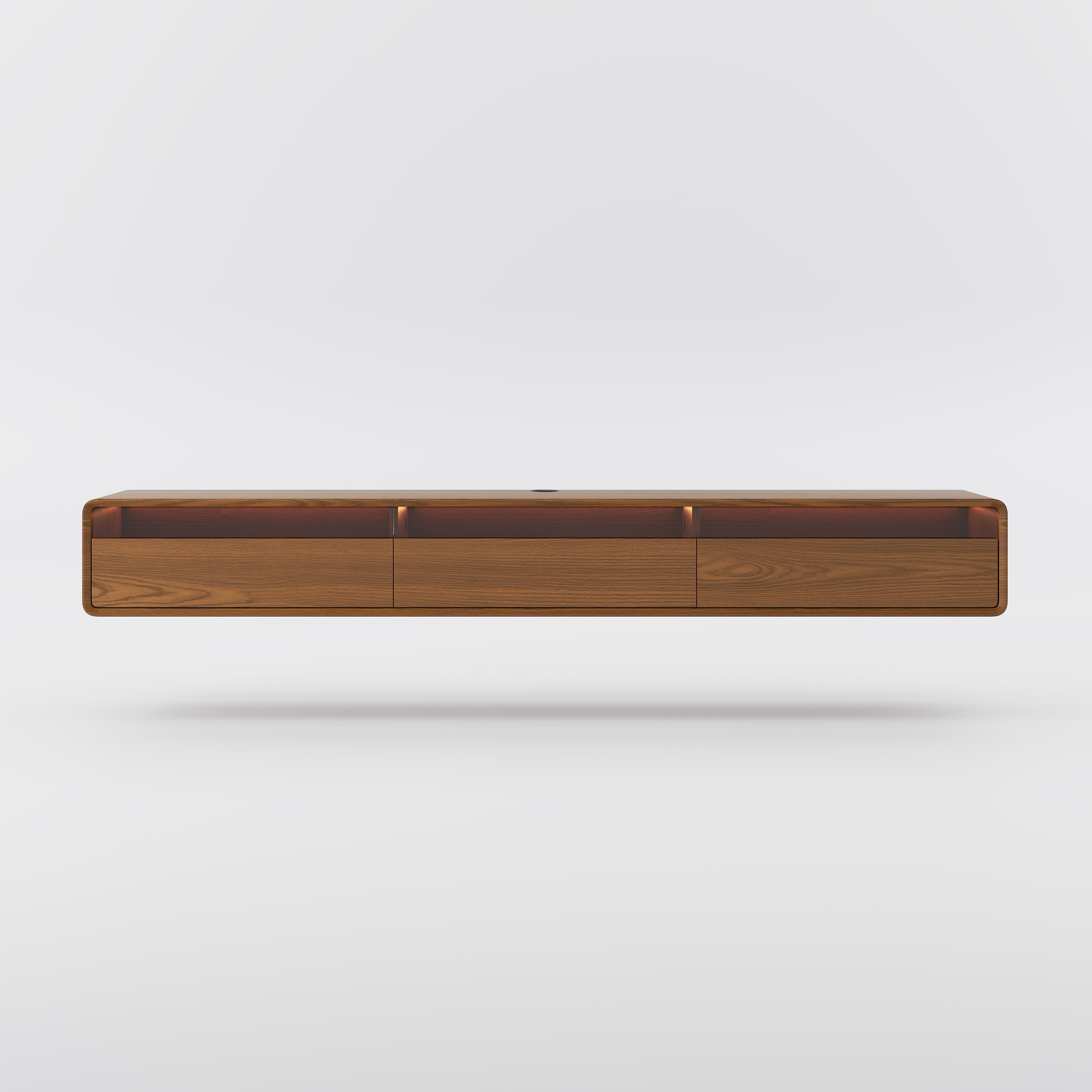 Veylan Floating LED Media Console