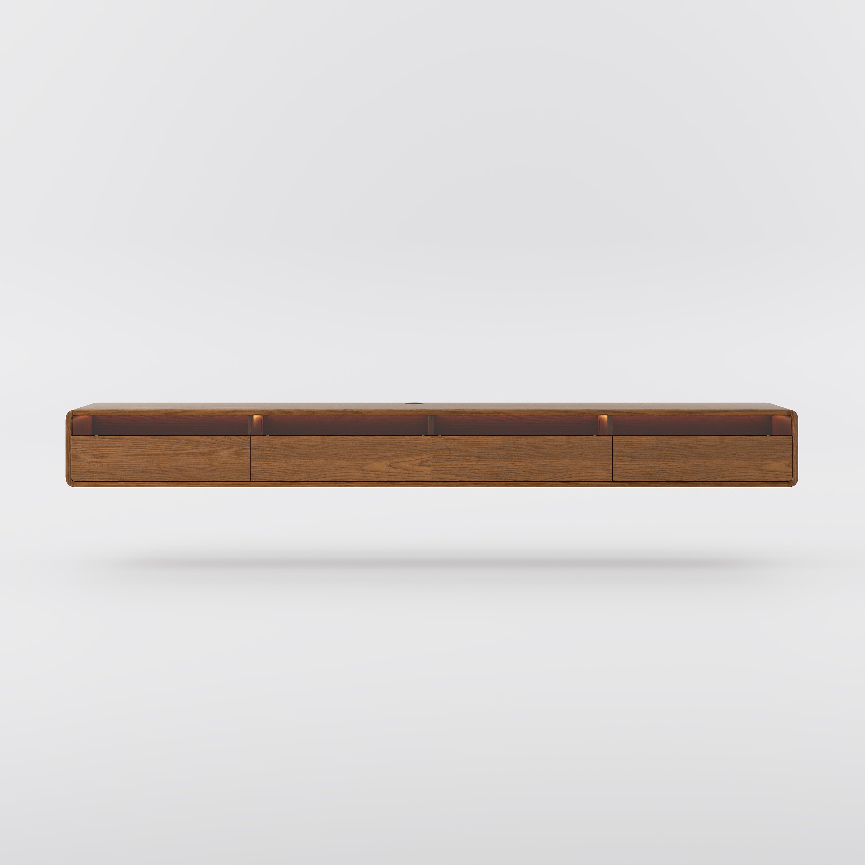 Veylan Floating LED Media Console