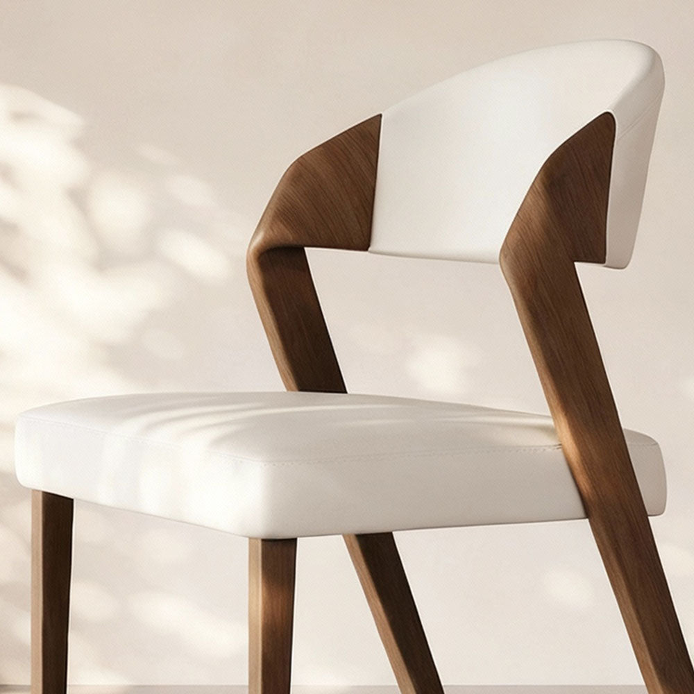 Corvin Minimalist Wood Chair (Set of 2)
