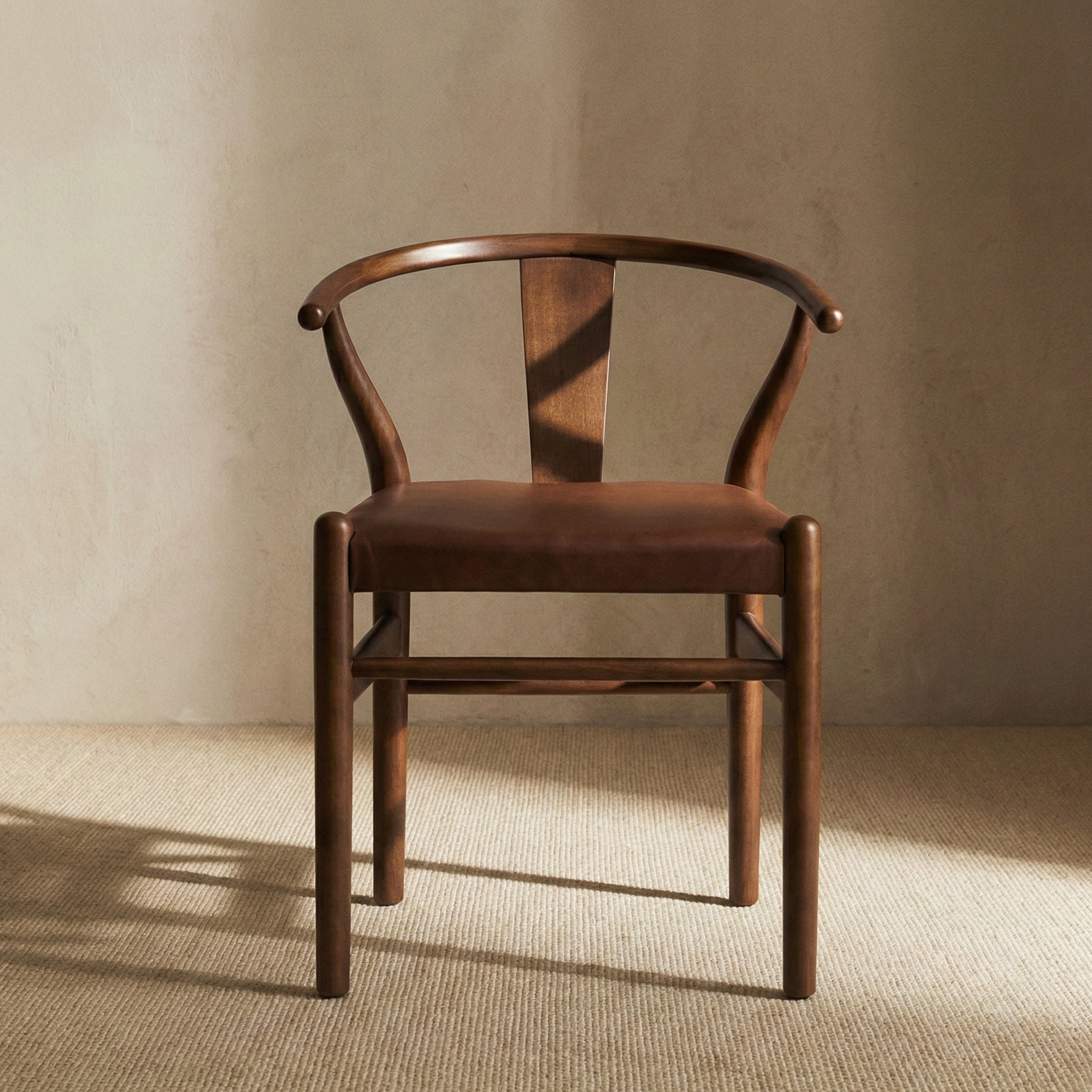 LAVAN Vegan Leather Dining Chair Set of 2