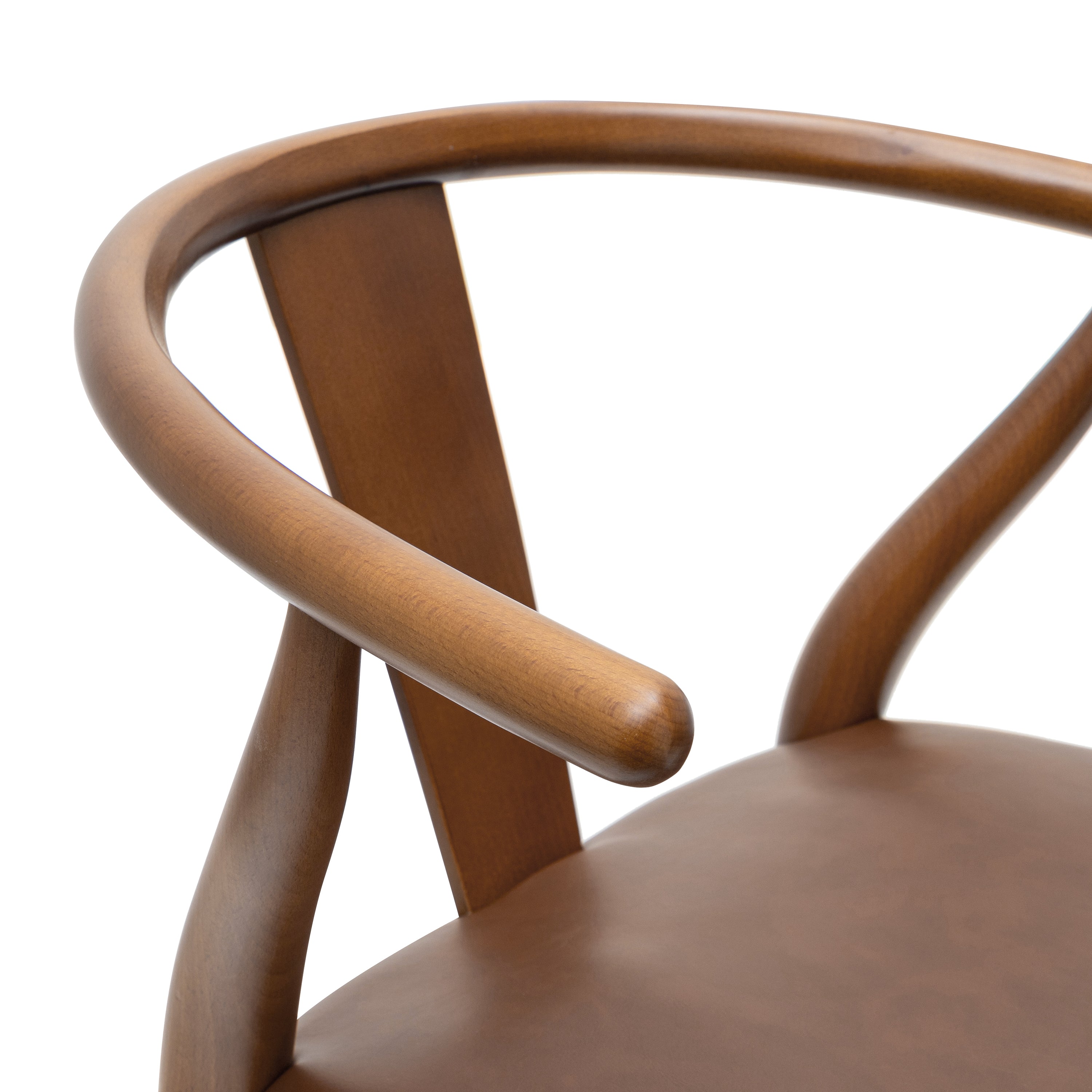 LAVAN Vegan Leather Dining Chair Set of 2